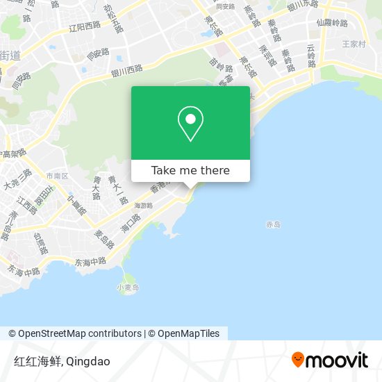 红红海鲜 map