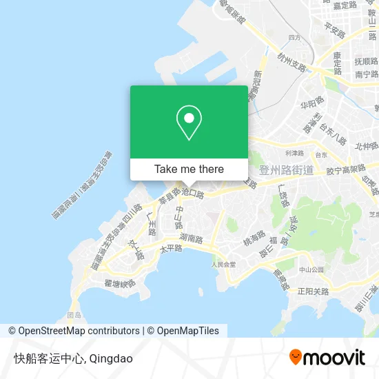 快船客运中心 map