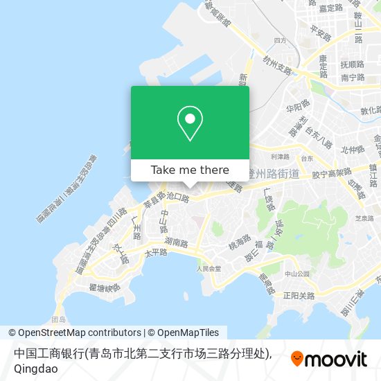 中国工商银行(青岛市北第二支行市场三路分理处) map