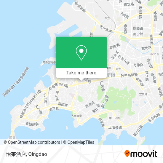 怡莱酒店 map