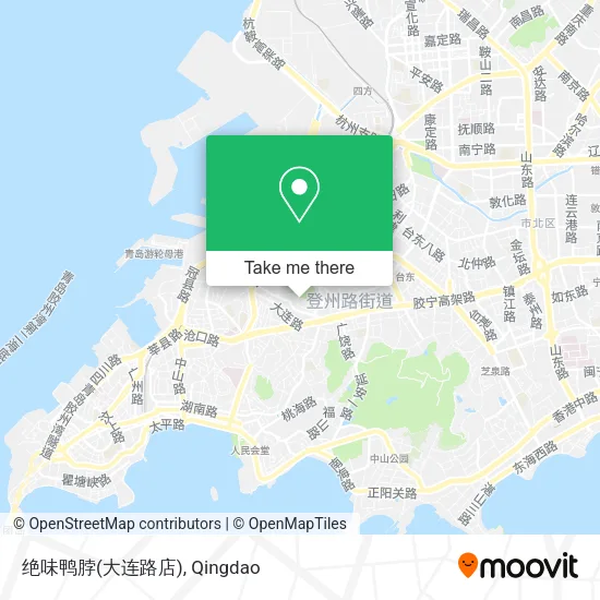 绝味鸭脖(大连路店) map