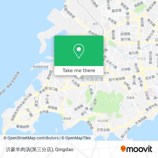 沂蒙羊肉汤(第三分店) map