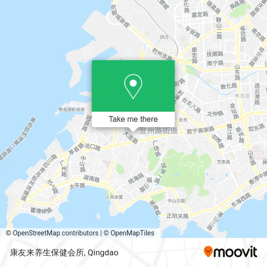 康友来养生保健会所 map