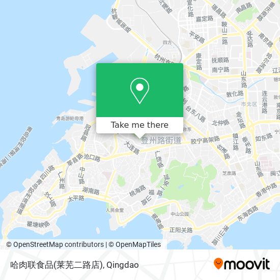 哈肉联食品(莱芜二路店) map