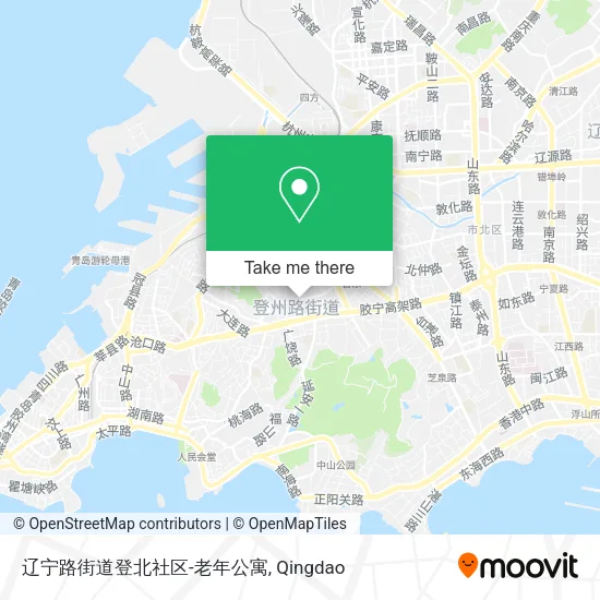 辽宁路街道登北社区-老年公寓 map