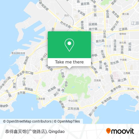 恭得鑫宾馆(广饶路店) map