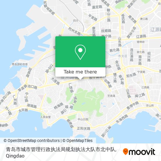 青岛市城市管理行政执法局规划执法大队市北中队 map