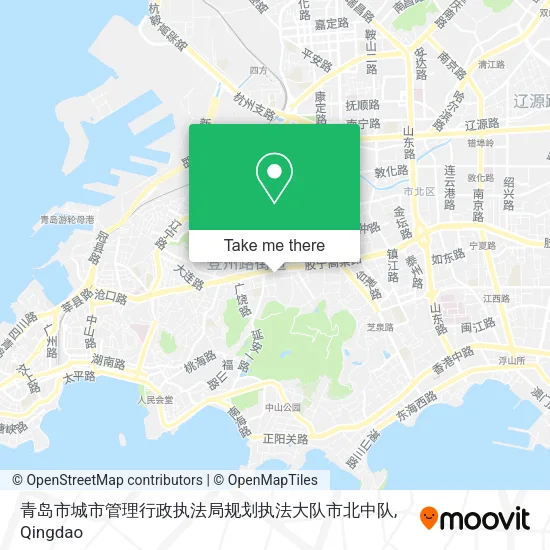 青岛市城市管理行政执法局规划执法大队市北中队 map