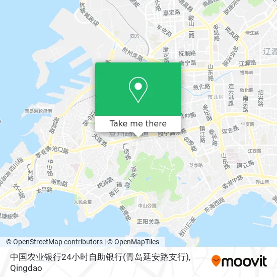 中国农业银行24小时自助银行(青岛延安路支行) map