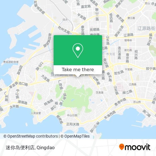 迷你岛便利店 map