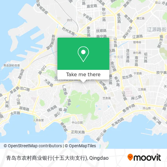 青岛市农村商业银行(十五大街支行) map