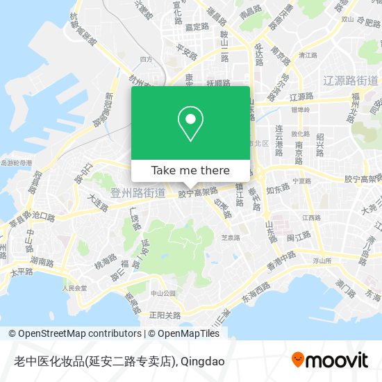 老中医化妆品(延安二路专卖店) map