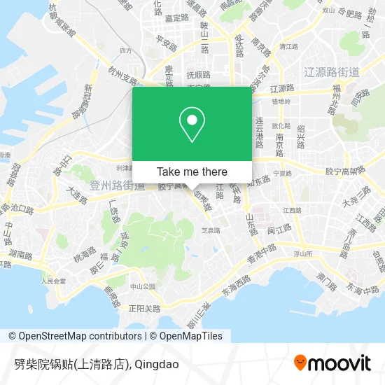 劈柴院锅贴(上清路店) map