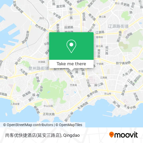 尚客优快捷酒店(延安三路店) map