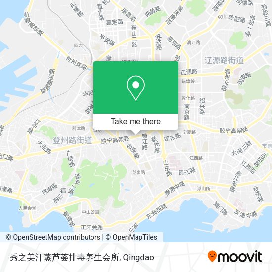 秀之美汗蒸芦荟排毒养生会所 map