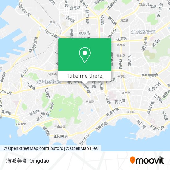 海派美食 map