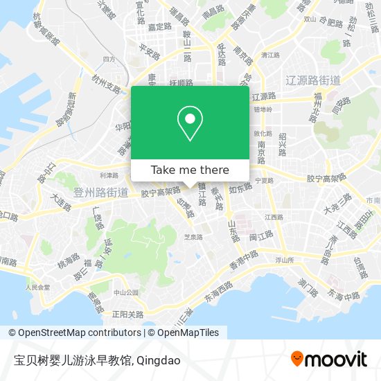 宝贝树婴儿游泳早教馆 map