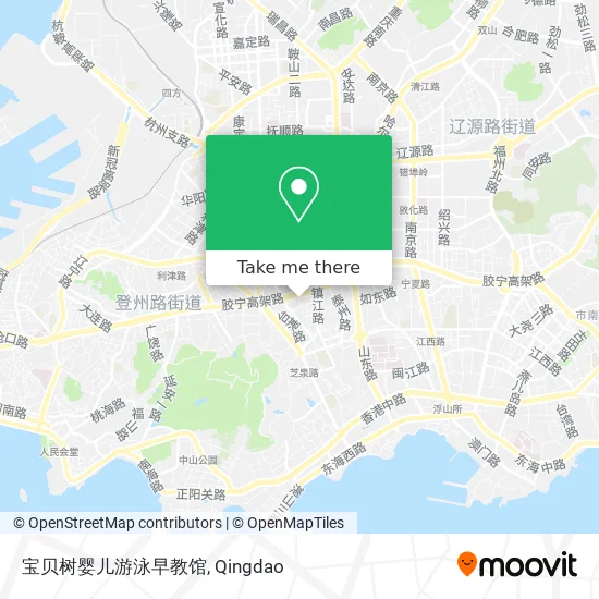 宝贝树婴儿游泳早教馆 map