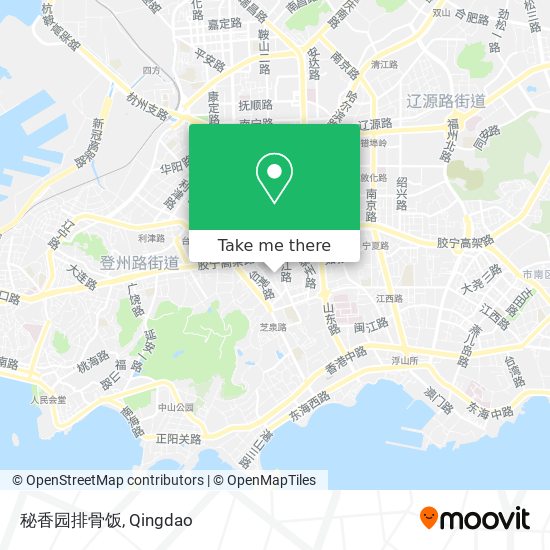 秘香园排骨饭 map