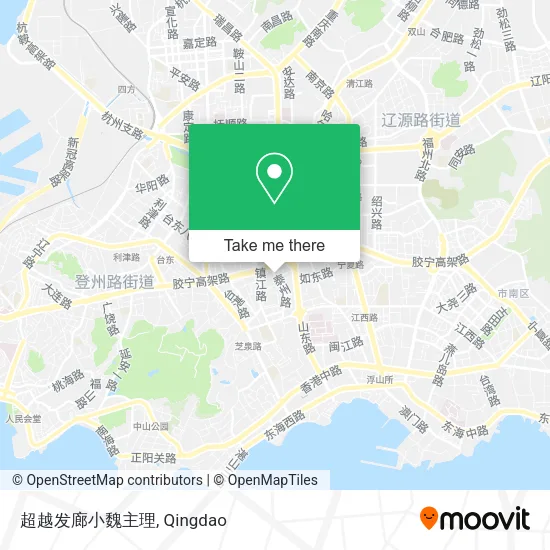 超越发廊小魏主理 map
