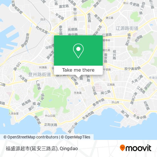 福盛源超市(延安三路店) map