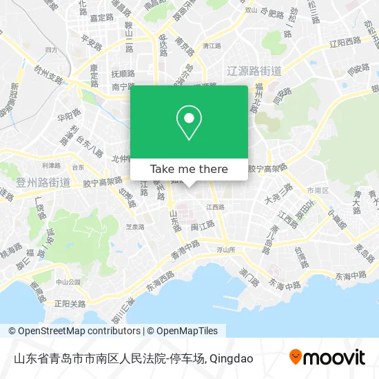 山东省青岛市市南区人民法院-停车场 map