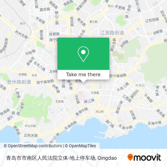 青岛市市南区人民法院立体-地上停车场 map