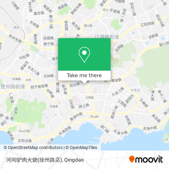 河间驴肉火烧(徐州路店) map