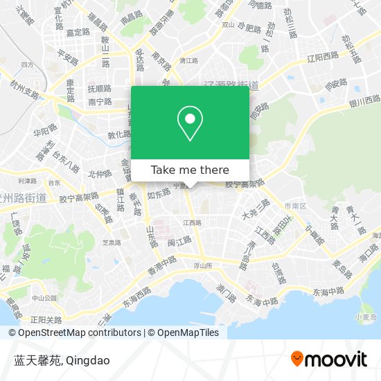 蓝天馨苑 map