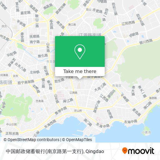 中国邮政储蓄银行(南京路第一支行) map