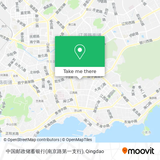 中国邮政储蓄银行(南京路第一支行) map