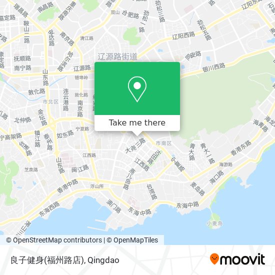 良子健身(福州路店) map