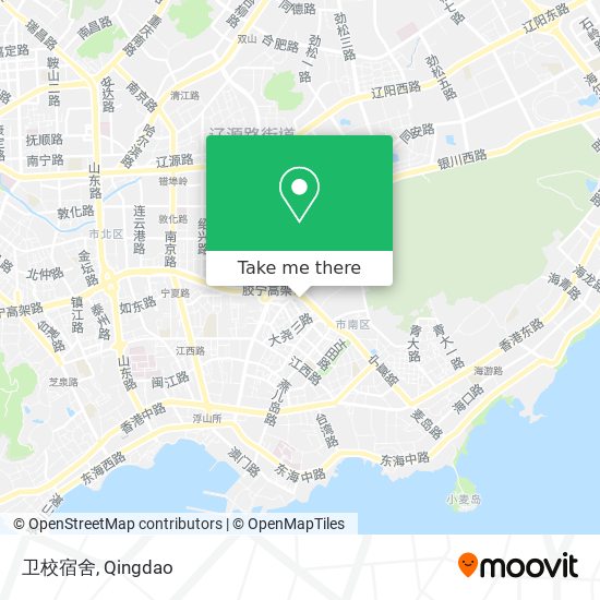 卫校宿舍 map