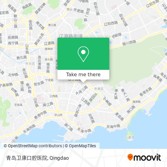 青岛卫康口腔医院 map