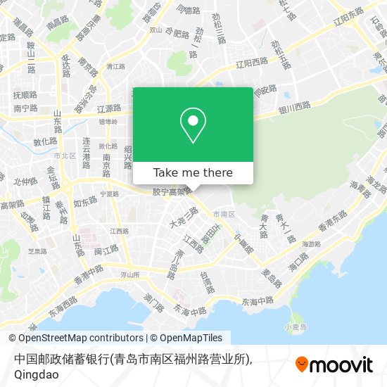 中国邮政储蓄银行(青岛市南区福州路营业所) map