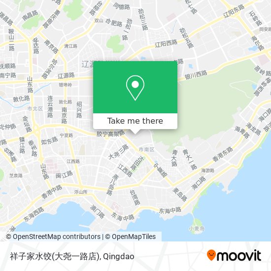 祥子家水饺(大尧一路店) map