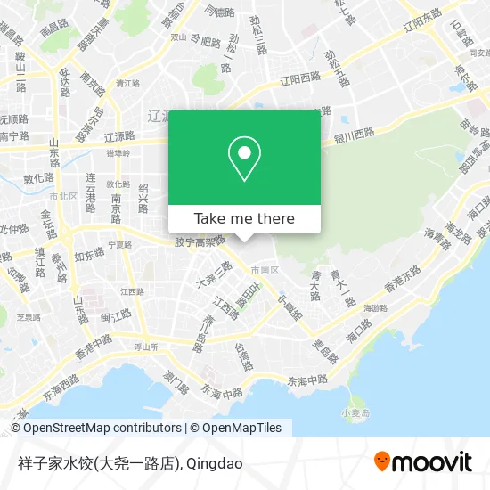 祥子家水饺(大尧一路店) map