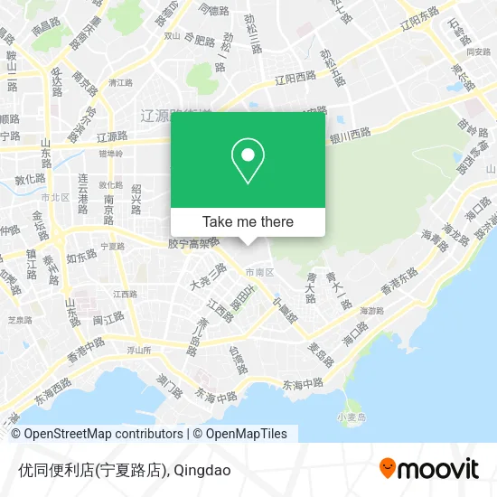优同便利店(宁夏路店) map