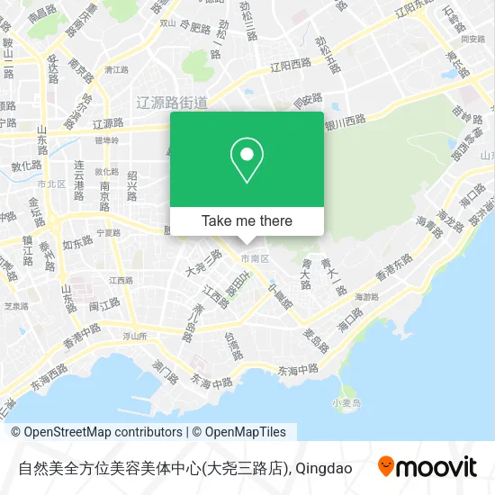自然美全方位美容美体中心(大尧三路店) map