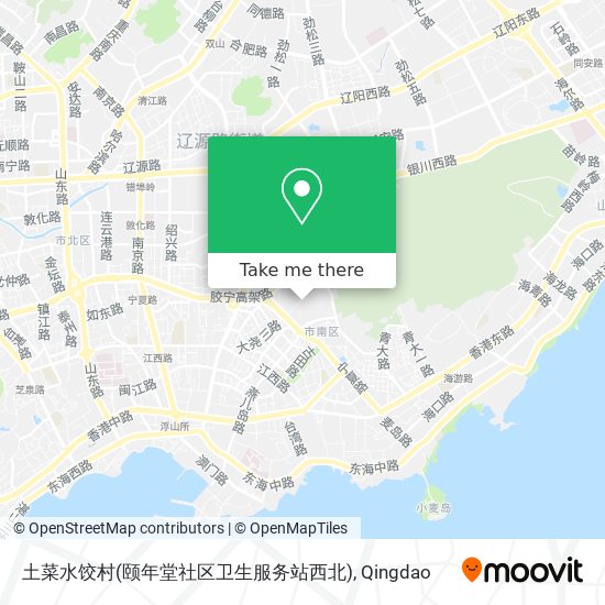 土菜水饺村(颐年堂社区卫生服务站西北) map