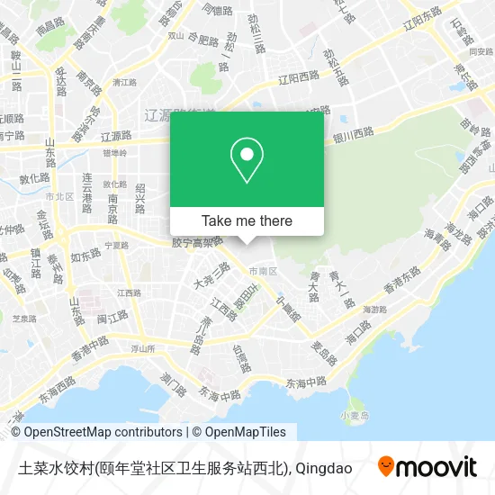 土菜水饺村(颐年堂社区卫生服务站西北) map