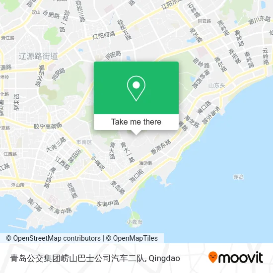 青岛公交集团崂山巴士公司汽车二队 map