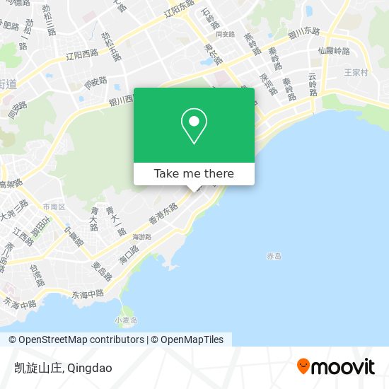 凯旋山庄 map