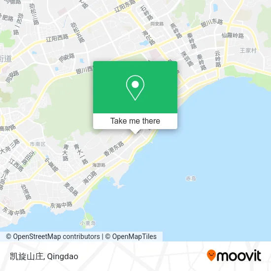 凯旋山庄 map