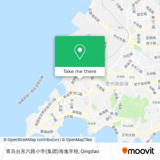 青岛台东六路小学(集团)海逸学校 map