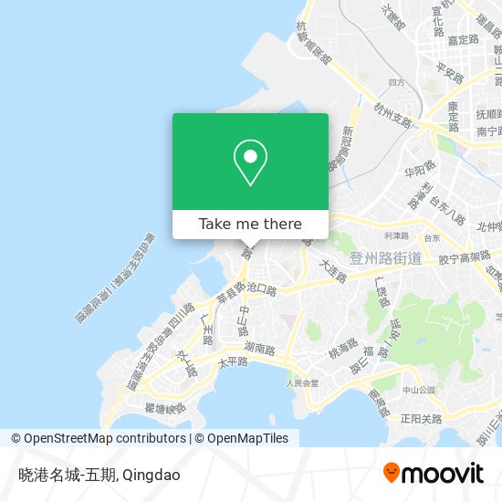 晓港名城-五期 map