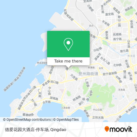 德爱花园大酒店-停车场 map