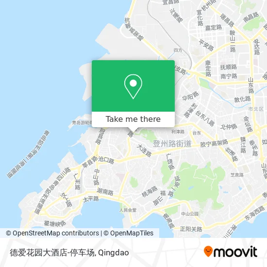 德爱花园大酒店-停车场 map