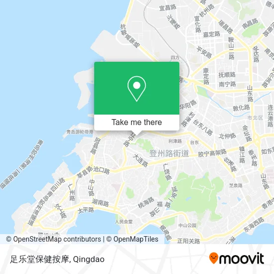 足乐堂保健按摩 map