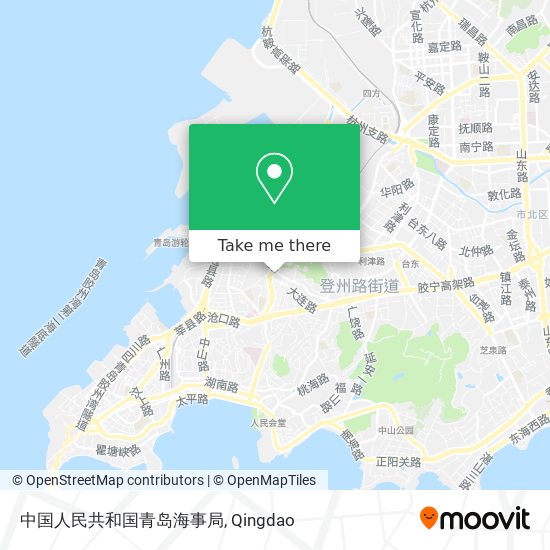 中国人民共和国青岛海事局 map